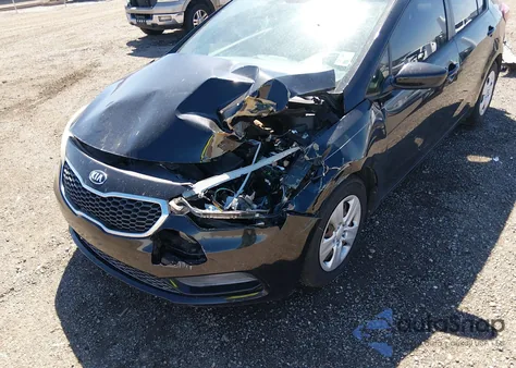 2016 Kia Forte Lx from USA, damaged, VIN KNAFK4A66G5465391